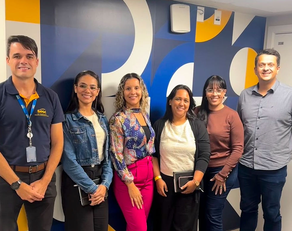 Equipe do Sindimaco participa de treinamento sobre produtos e benefícios do Sesc