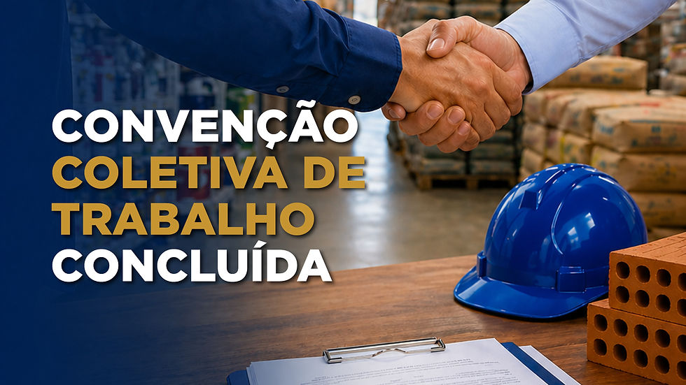 Convenção Coletiva de Trabalho Concluida