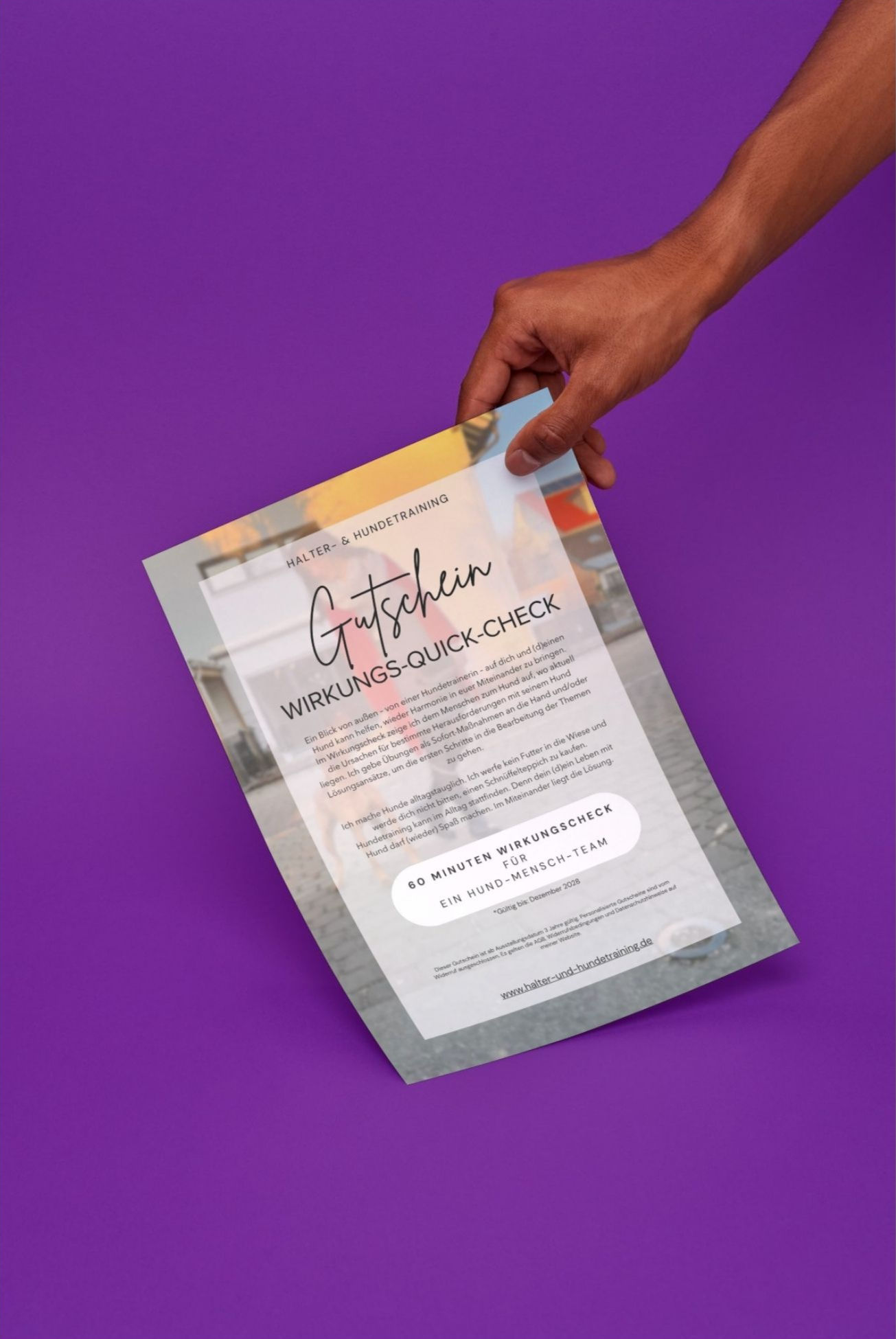 Gutschein: Wirkungs-Quick-Check