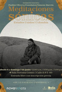 Meditaciones Sónicas - De lo Sagrado Universal. Bogotá, Junio 6 y 7, 2026
