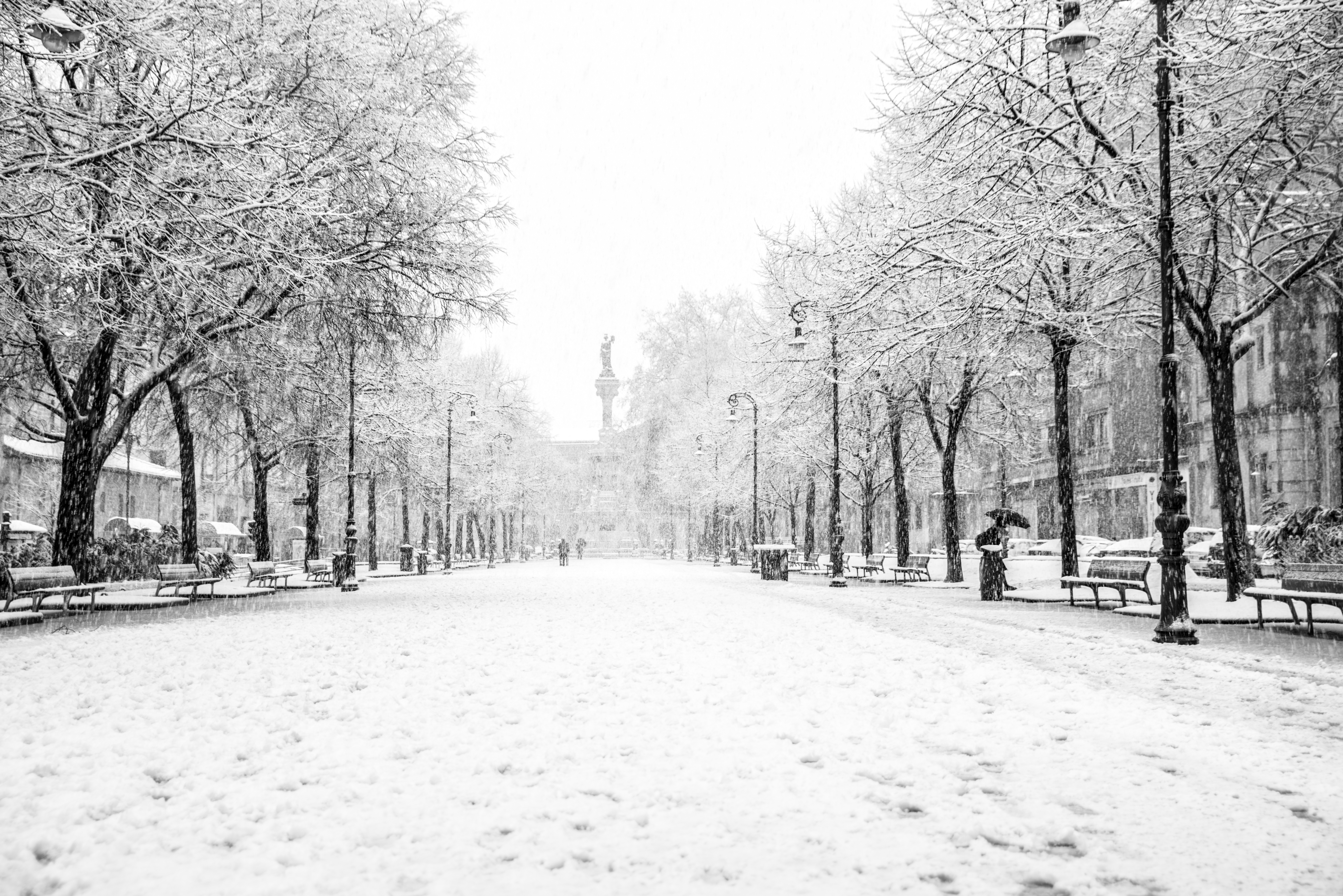 Pamplona se viste de blanco.