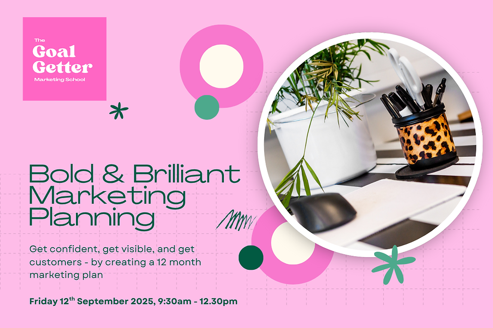 Create Your 12 Month Marketing Plan With Me