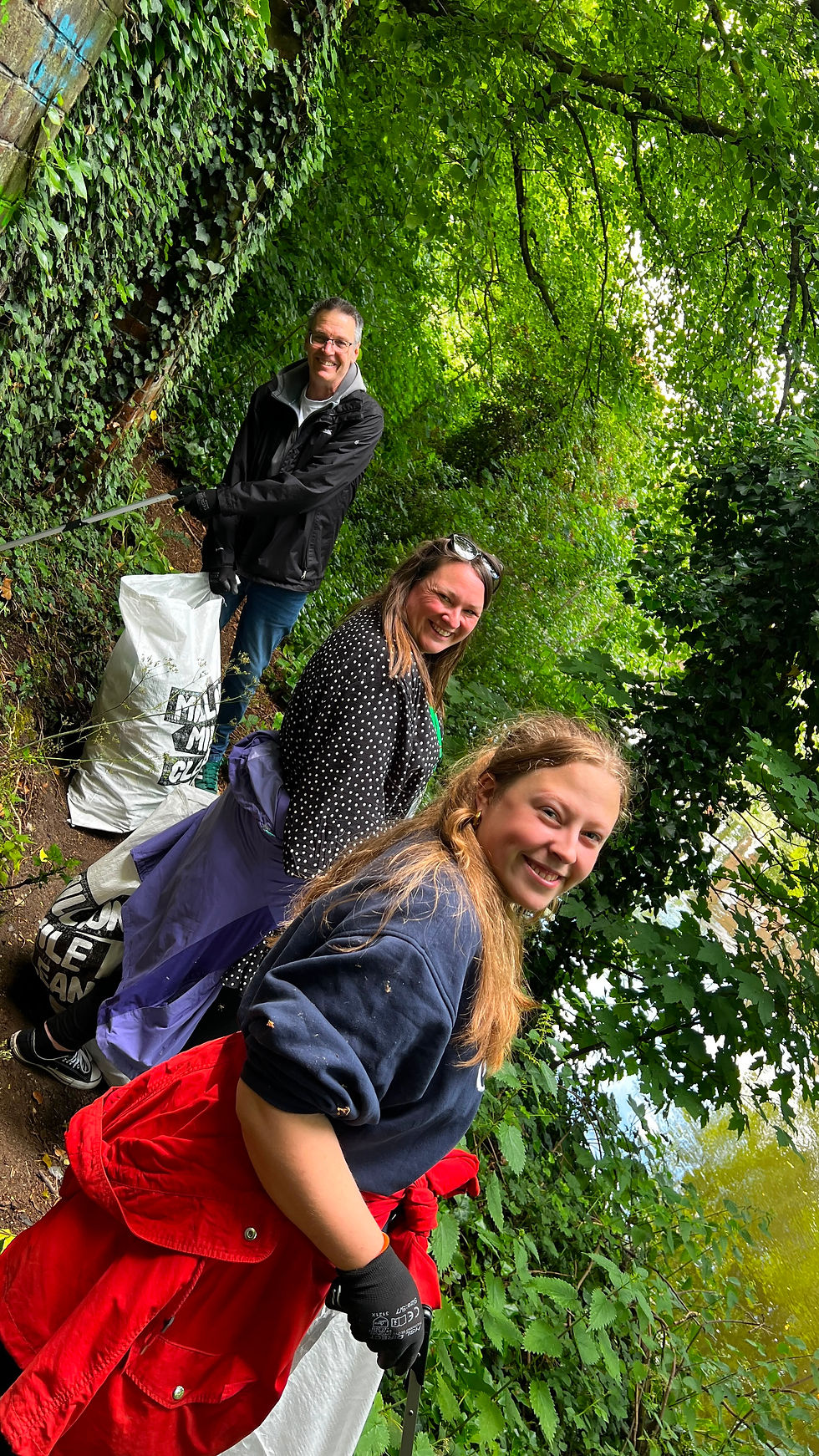 charity litter pick and waste collection for St Martins Housing Trust