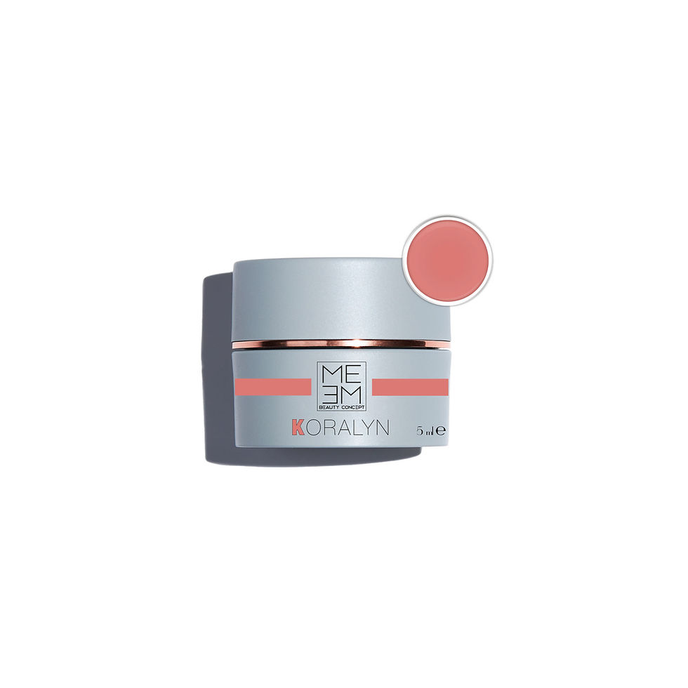 Miniatura: gel color corallo colore refill unghie in gel meem beauty concept koralyn
