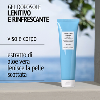 immagine crema idratante doposole sun soul aloe gel comfort zone