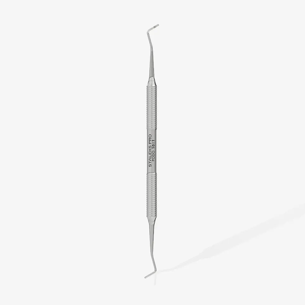 Specillo/Curetta per Pedicure Staleks PODO PP-10/1 (a Doppio Lato) – Strumento Professionale per Unghie e Calli