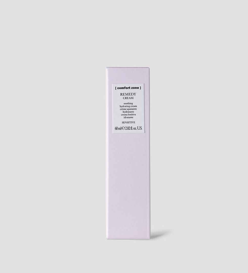 Miniatura: scatola per flaconcino remedy cream della comfort zone per la pelle sensibile