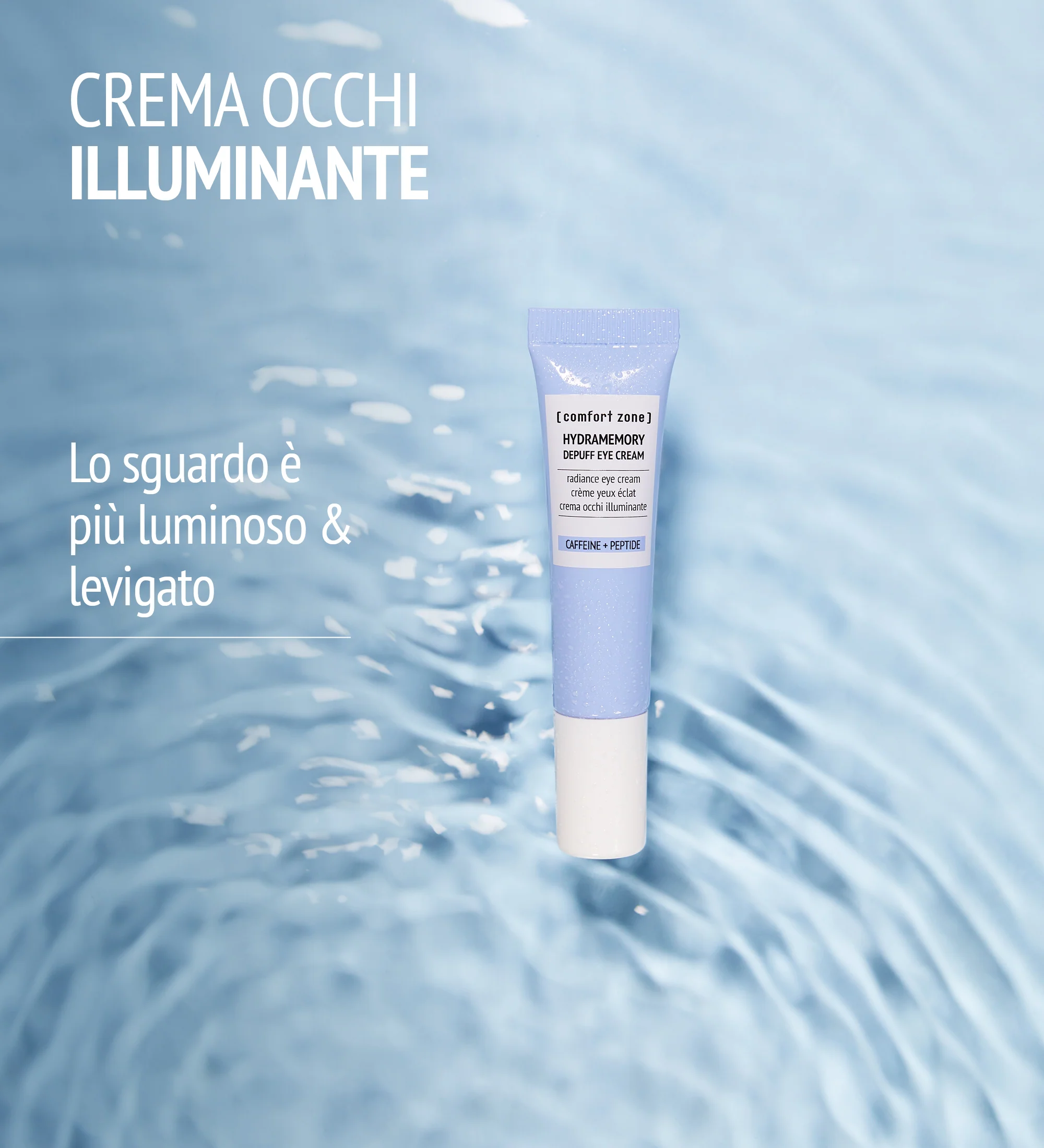 Immagine crema contorno occhi comfort zone hydramemory depuff eye cream 