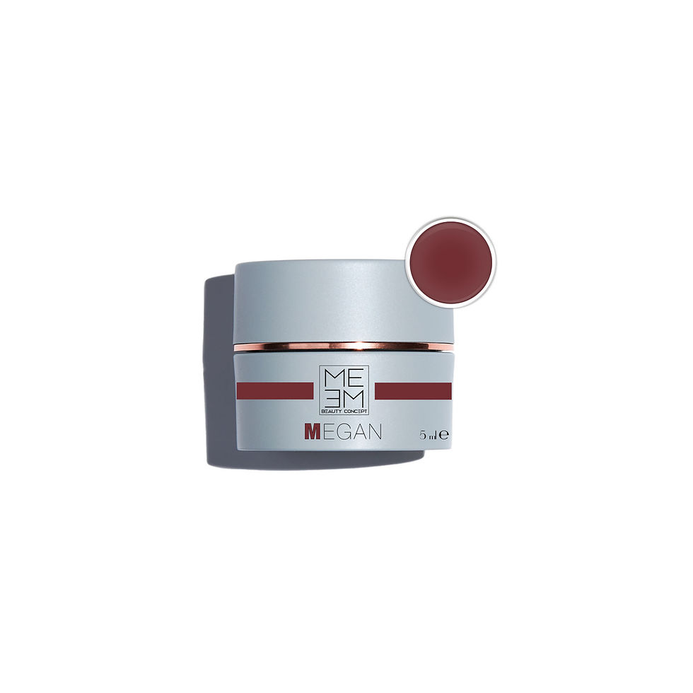 Miniatura: colore gel unghie marrone meem beauty concept megan gel color