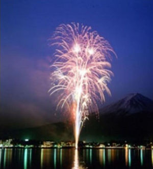 河口湖花火大会