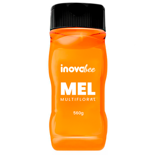 Bisnaga Mel Inovabee Multifloral 560g | Inovabee Brazil