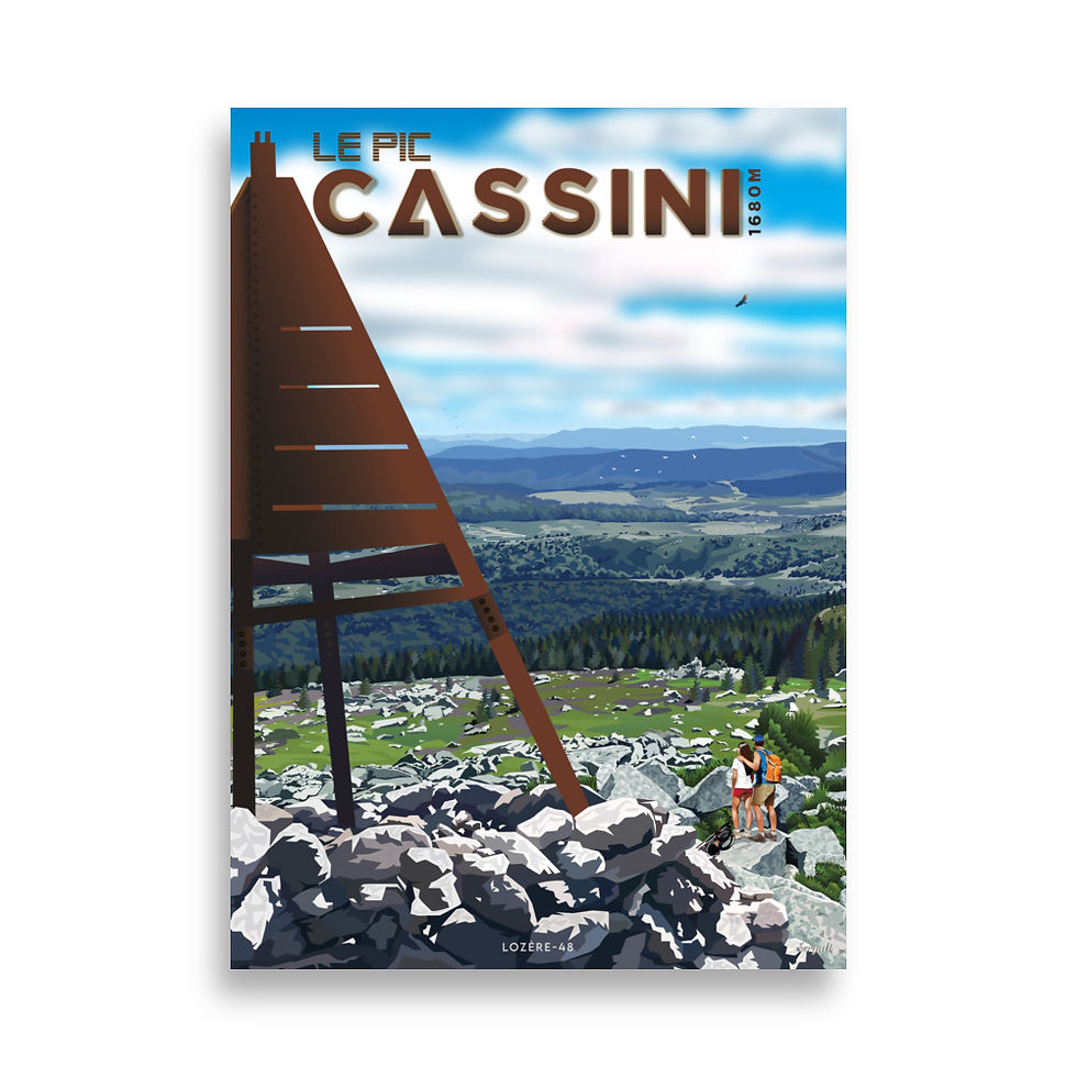 Thumbnail: Poster Le Pic CASSINI - Lozère