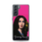 Miniature : George SAND - Pop Art - Fond Rose - Samsung