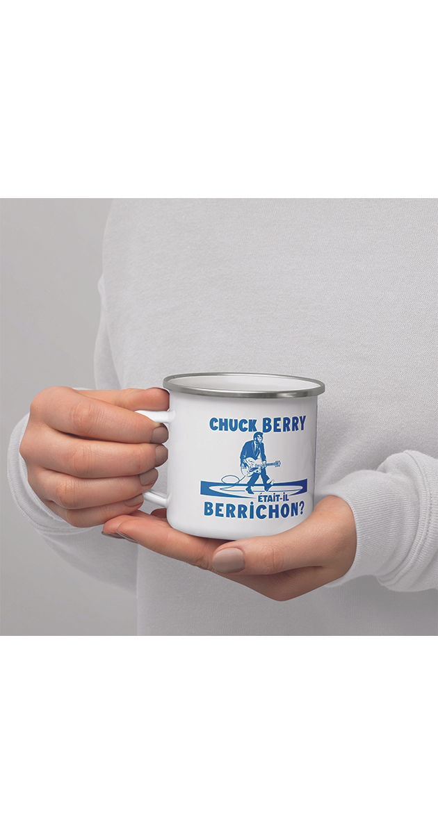 Miniature : Mug émaillé -  Chuck Berry était-il Berrichon ?
