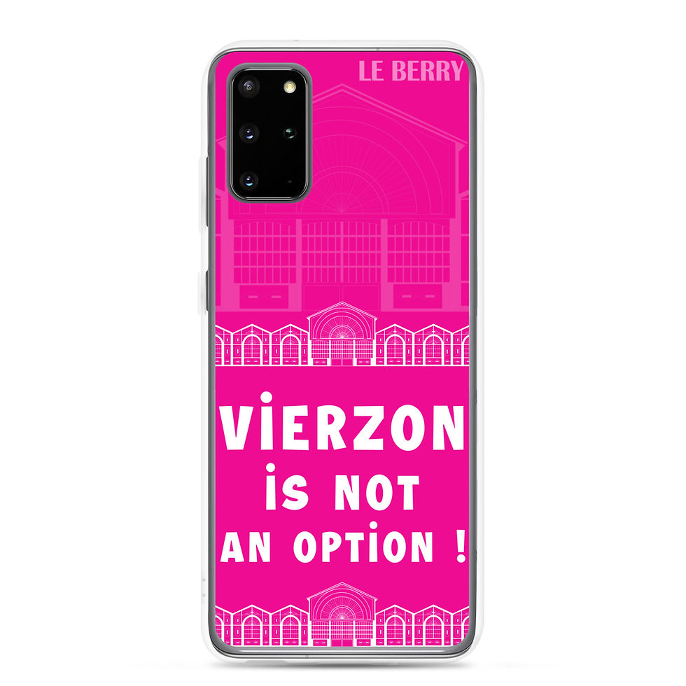 Miniature : Vierzon is not an option! Coques Samsung® - Rose