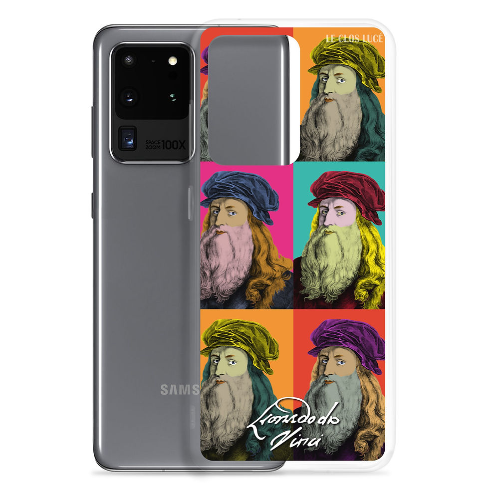 Miniature : Léonard de Vinci - POP ART - Coques Samsung