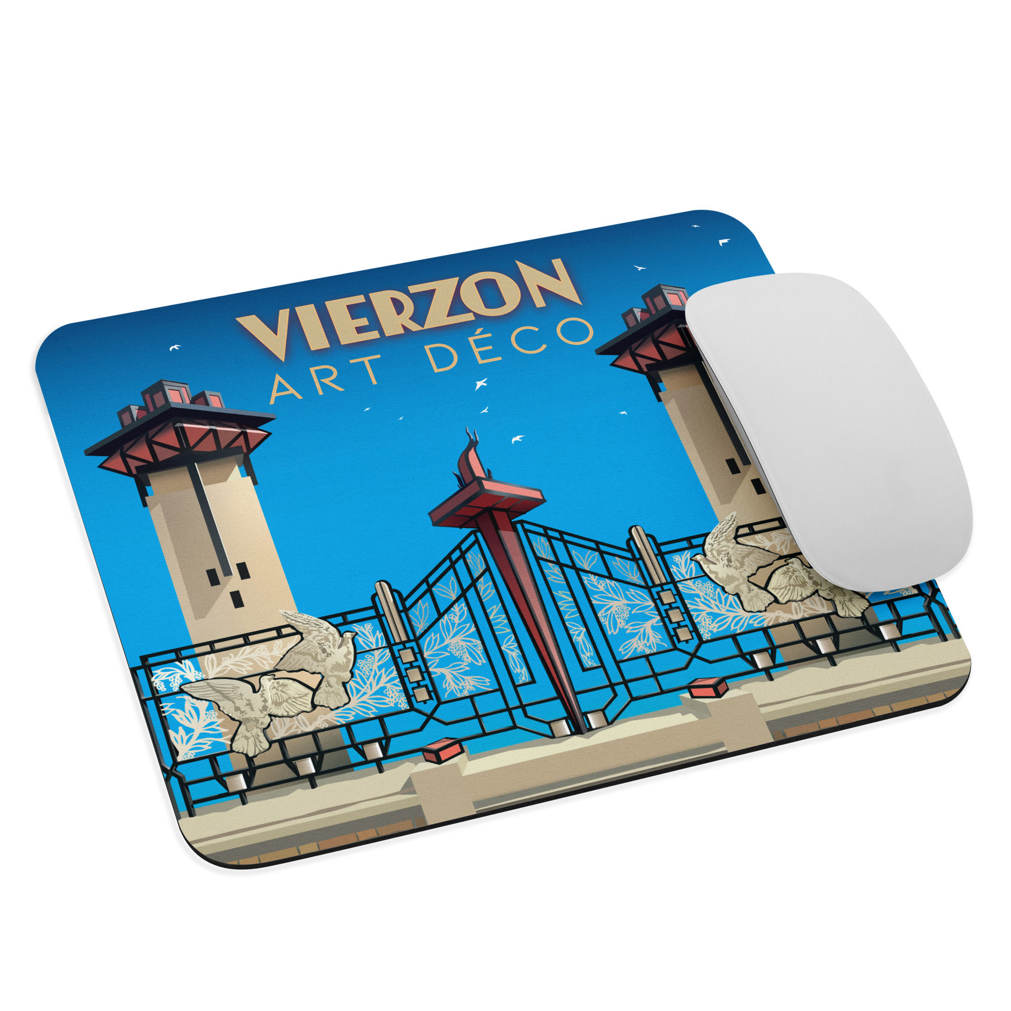 Tapis de souris - VIERZON - Art Deco