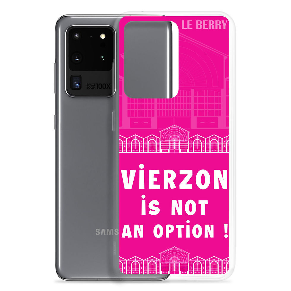 Miniature : Vierzon is not an option! Coques Samsung® - Rose