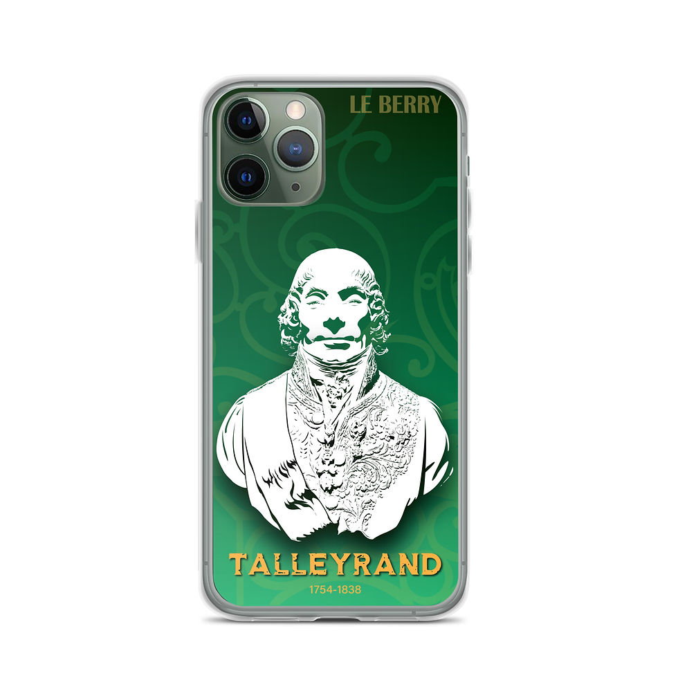 Miniature : Talleyrand - Fond Vert - Coques iPhone®