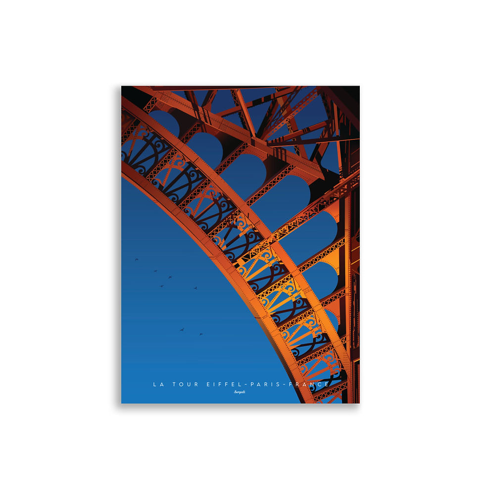 Miniature : Poster La  Tour Eiffel - Paris