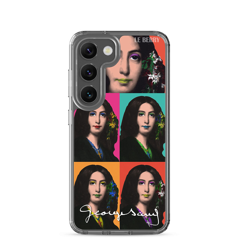 Miniature : George Sand - POP ART - Coque Samsung®
