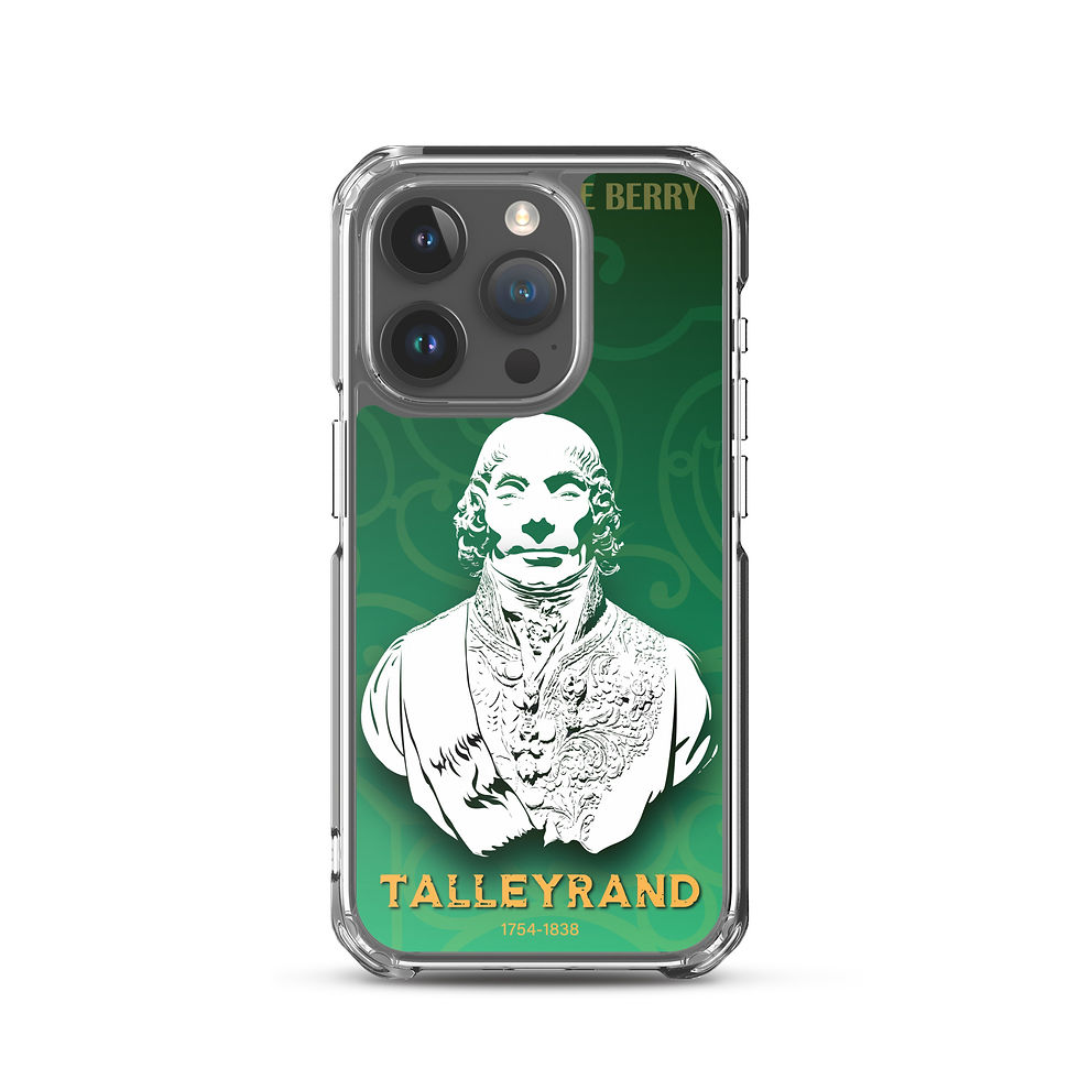 Miniature : Talleyrand - Fond Vert - Coques iPhone®