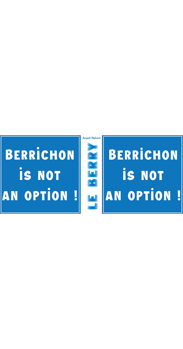 Miniature : MUG - Berrichon is not an Option ! Bleu