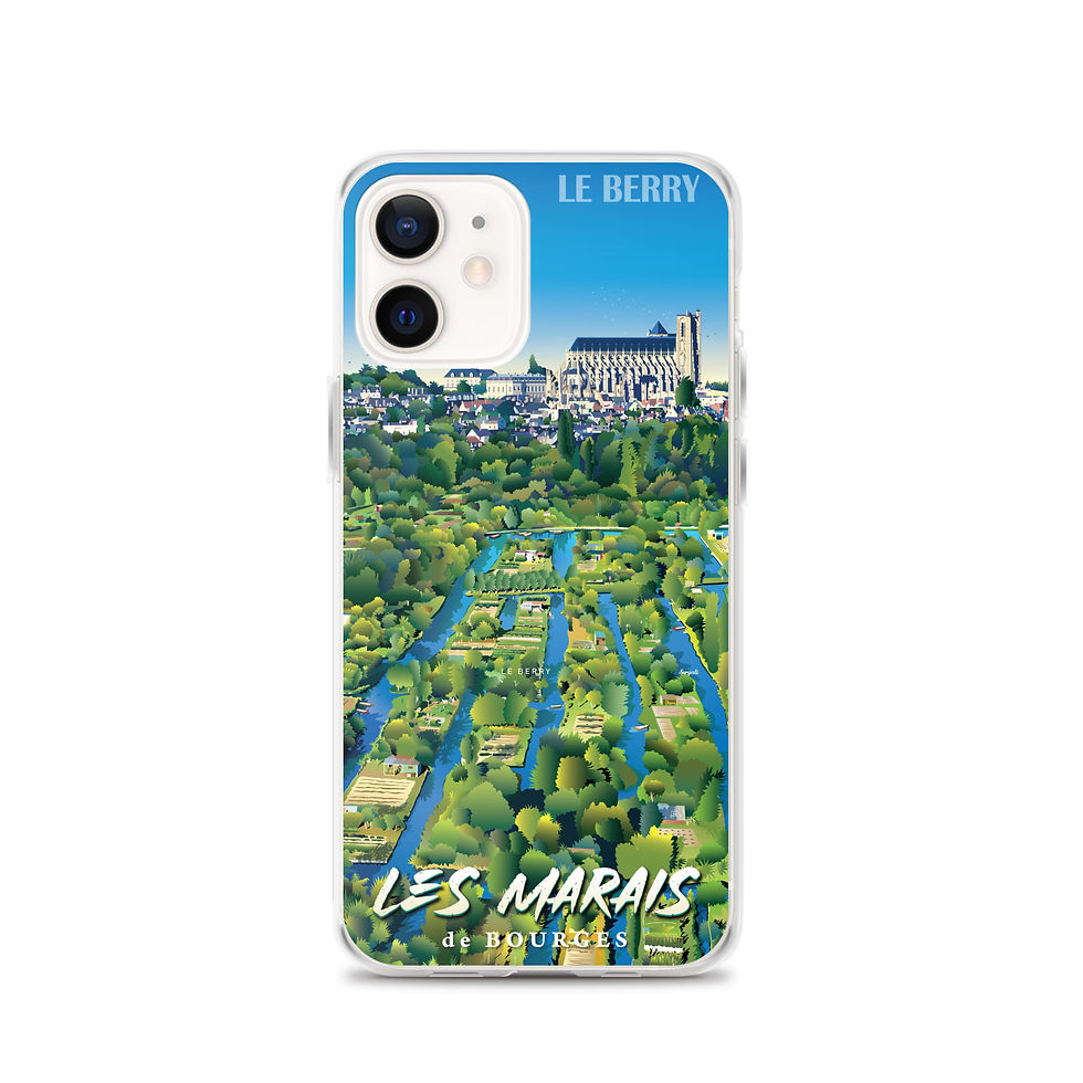 Miniature : Les Marais de Bourges - Coques iPhone®