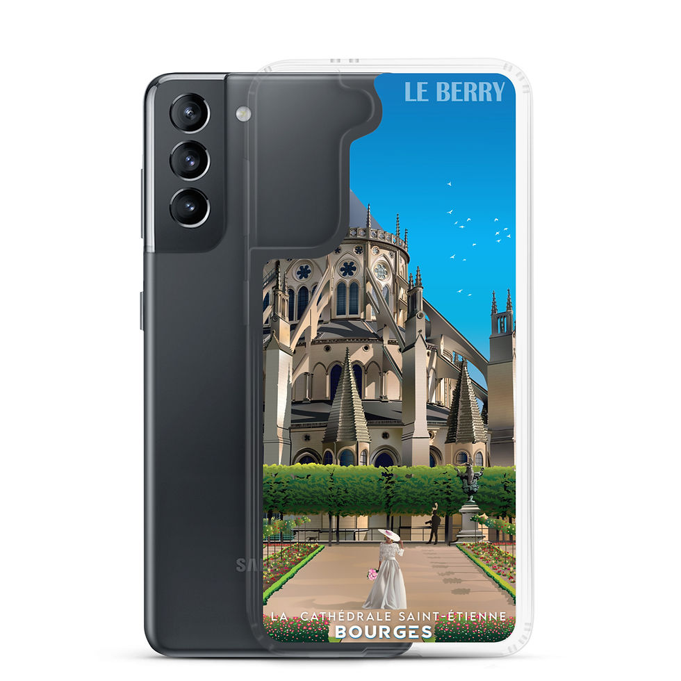 Thumbnail: La cathédrale Saint-Etienne - Bourges - Coques Samsung®