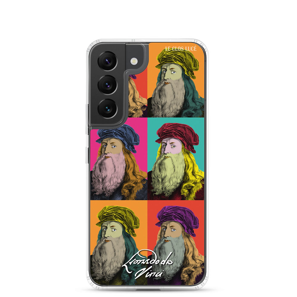 Miniature : Léonard de Vinci - POP ART - Coques Samsung