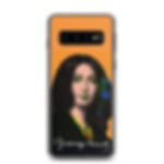 George SAND - Pop Art Fond Orange Samsung