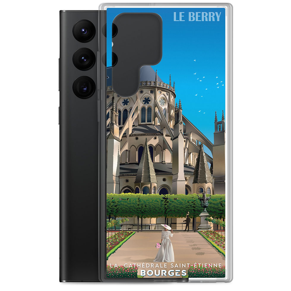 Thumbnail: La cathédrale Saint-Etienne - Bourges - Coques Samsung®