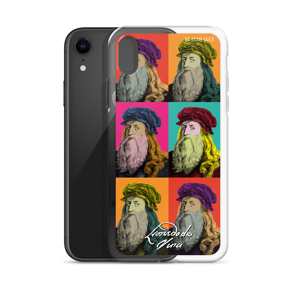 Thumbnail: Léonard de Vinci - POP ART - Coques iPhone