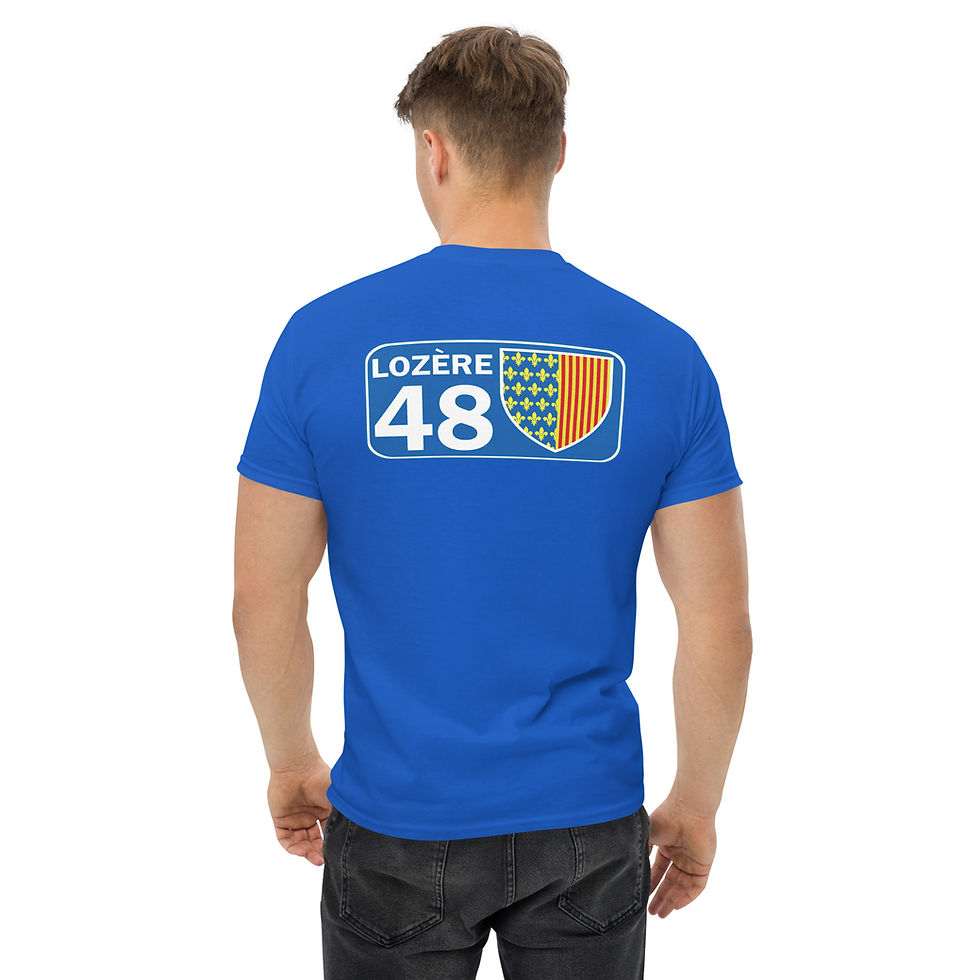Miniature : Tshirt - Homme - Blason Lozère - 48