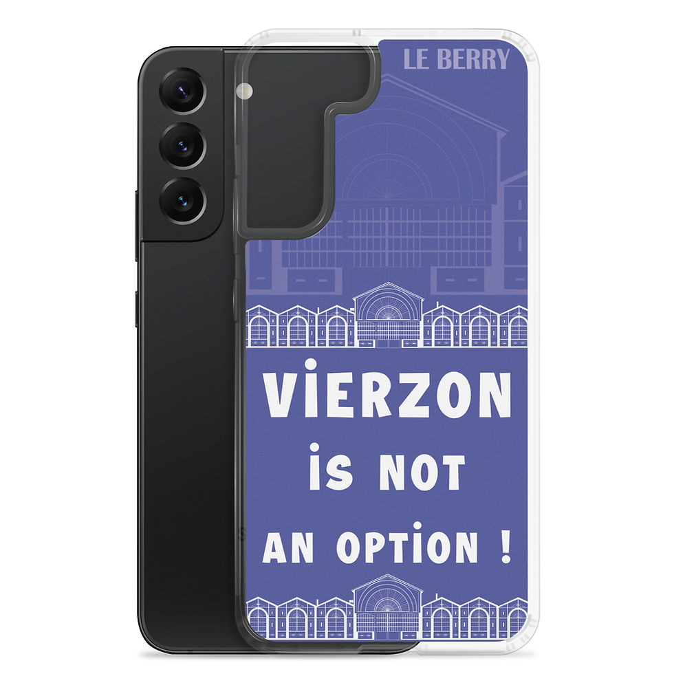 Miniature : Vierzon is not an option ! Coques Samsung® - Bleu