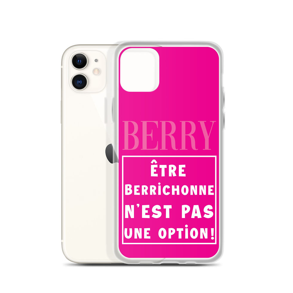 Thumbnail: Être berrichonne n'est pas une option !  - Coques  iPhone®