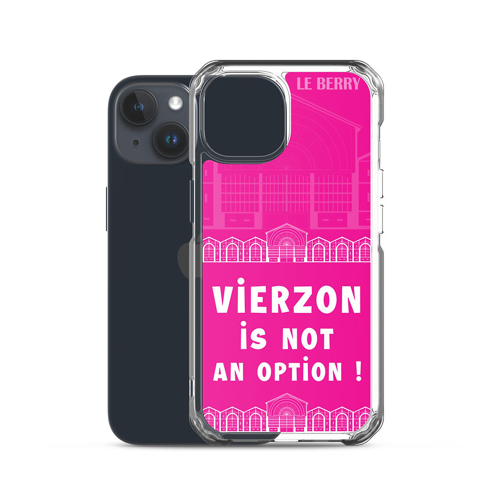 Thumbnail: Vierzon is not an option! Coques iPhone® - Rose