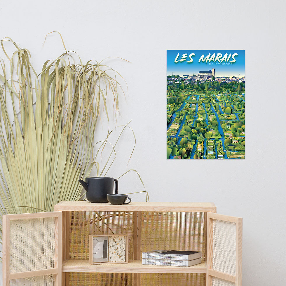 Miniature : Les Marais de Bourges