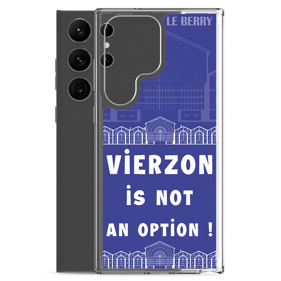 Miniature : Vierzon is not an option ! Coques Samsung® - Bleu