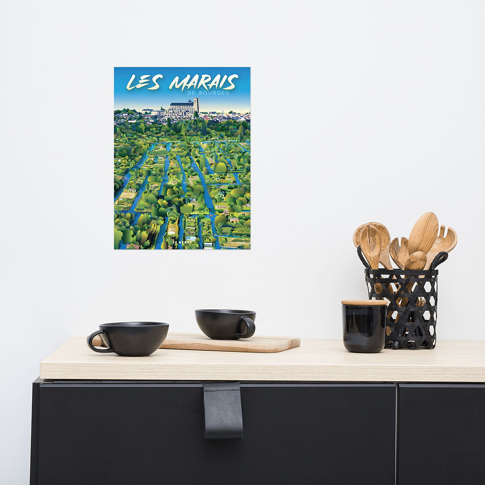 Miniature : Les Marais de Bourges