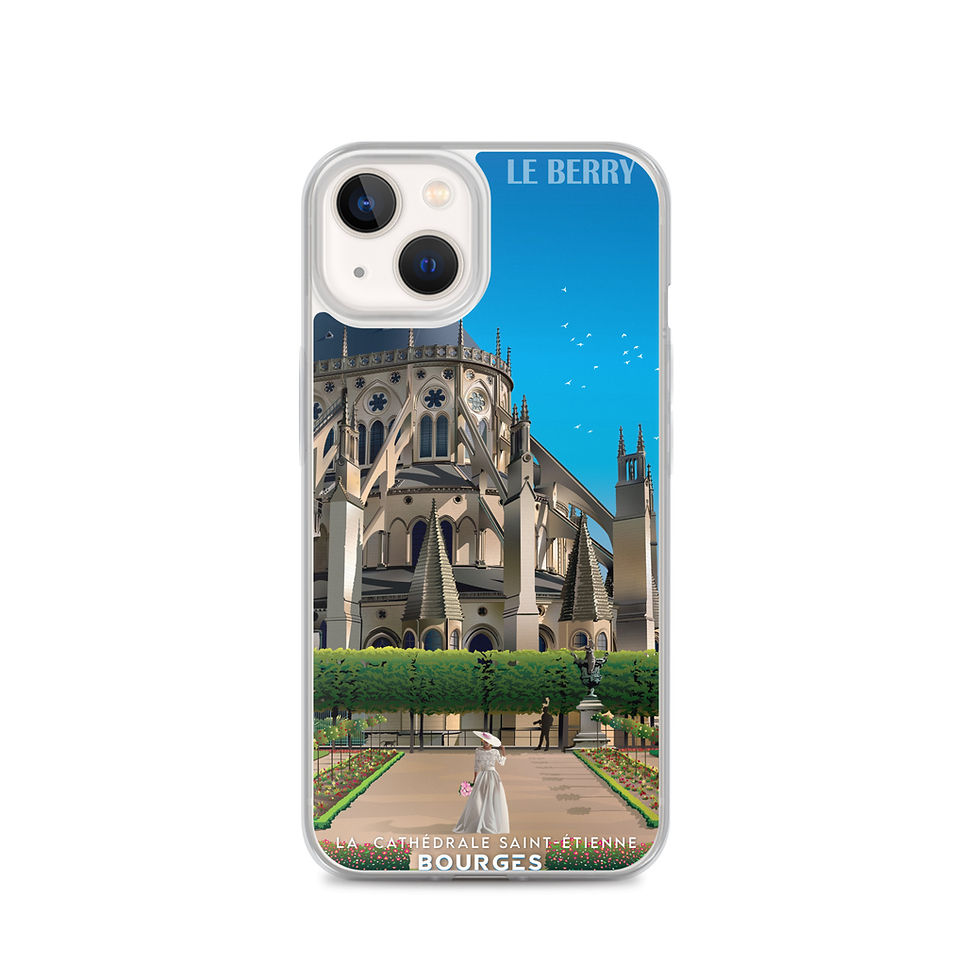 Thumbnail: La cathédrale Saint-Etienne - Bourges - Coques iPhone®