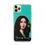 Thumbnail: George SAND - Pop Art - Fond Vert - Iphone