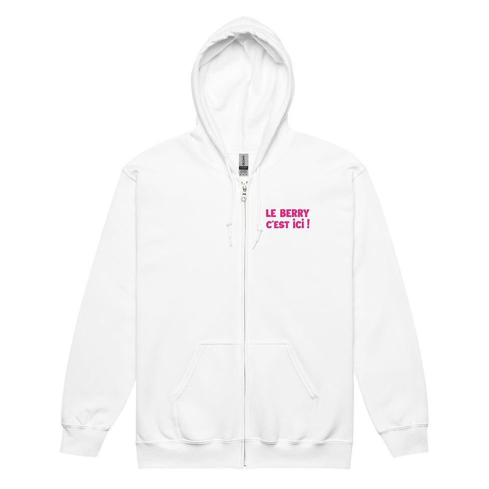 Miniature : Sweat Capuche Blanc Le Berry c'est ici !