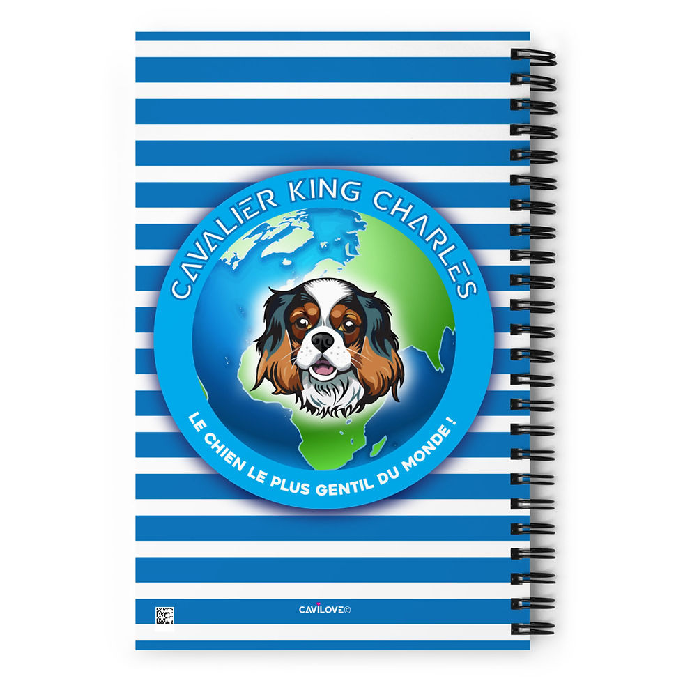 Miniature : Carnet a spirales - CKC - Le chien le plus gentil du monde !
