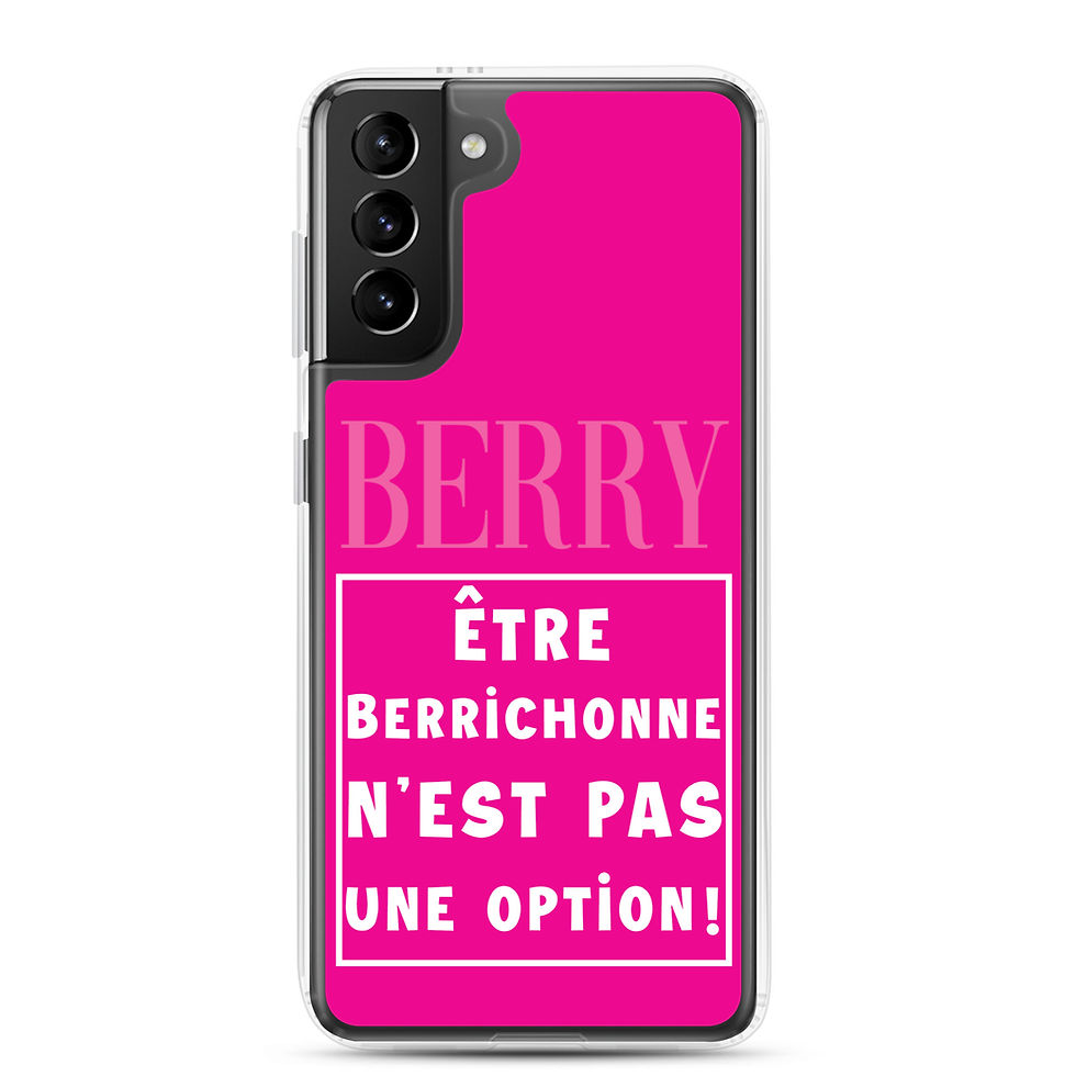 Thumbnail: Être berrichonne n'est pas une option! - Coques Samsung® 