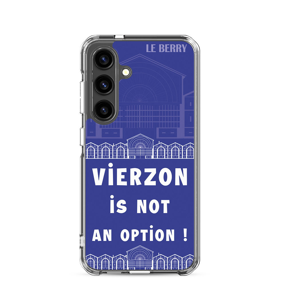 Miniature : Vierzon is not an option ! Coques Samsung® - Bleu