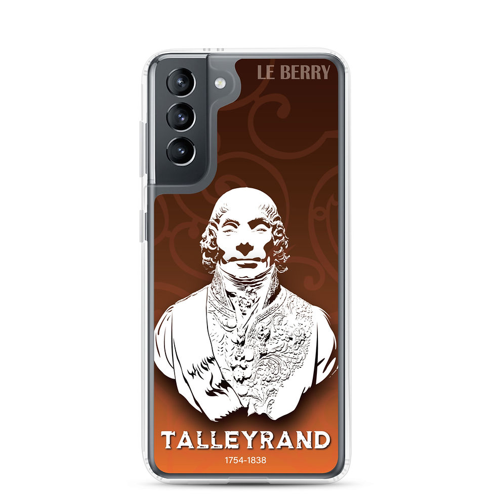 Thumbnail: Talleyrand - Fond Orange - Coques Samsung®