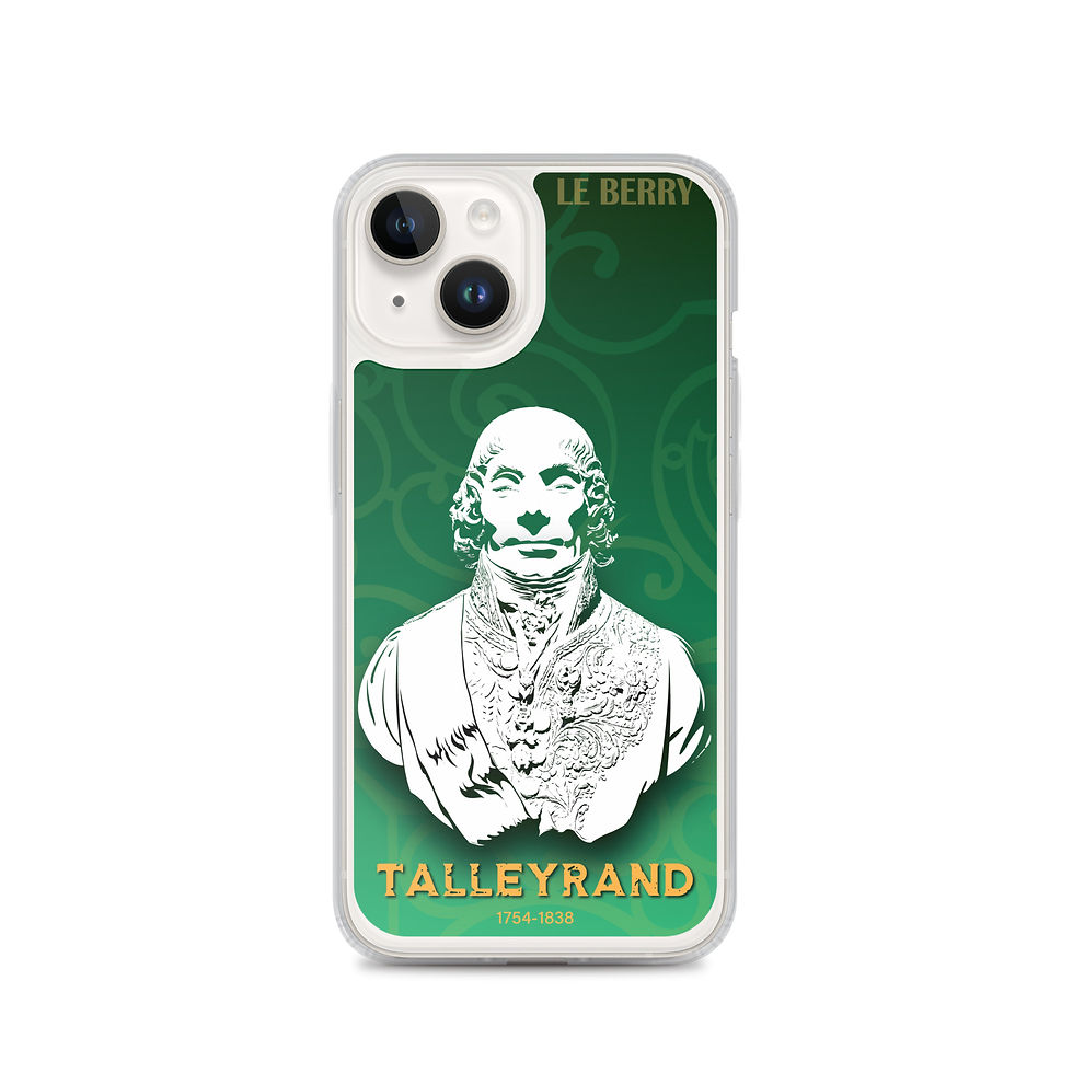 Miniature : Talleyrand - Fond Vert - Coques iPhone®