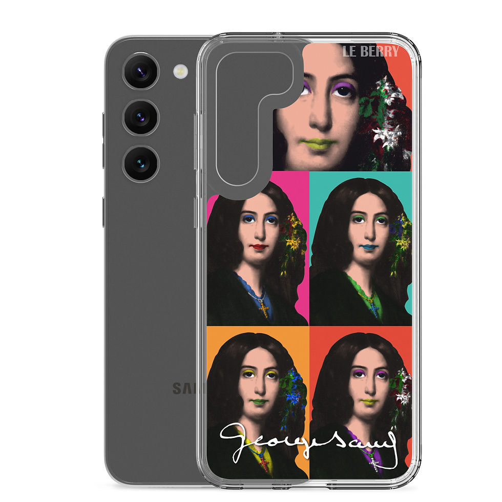 Miniature : George Sand - POP ART - Coque Samsung®