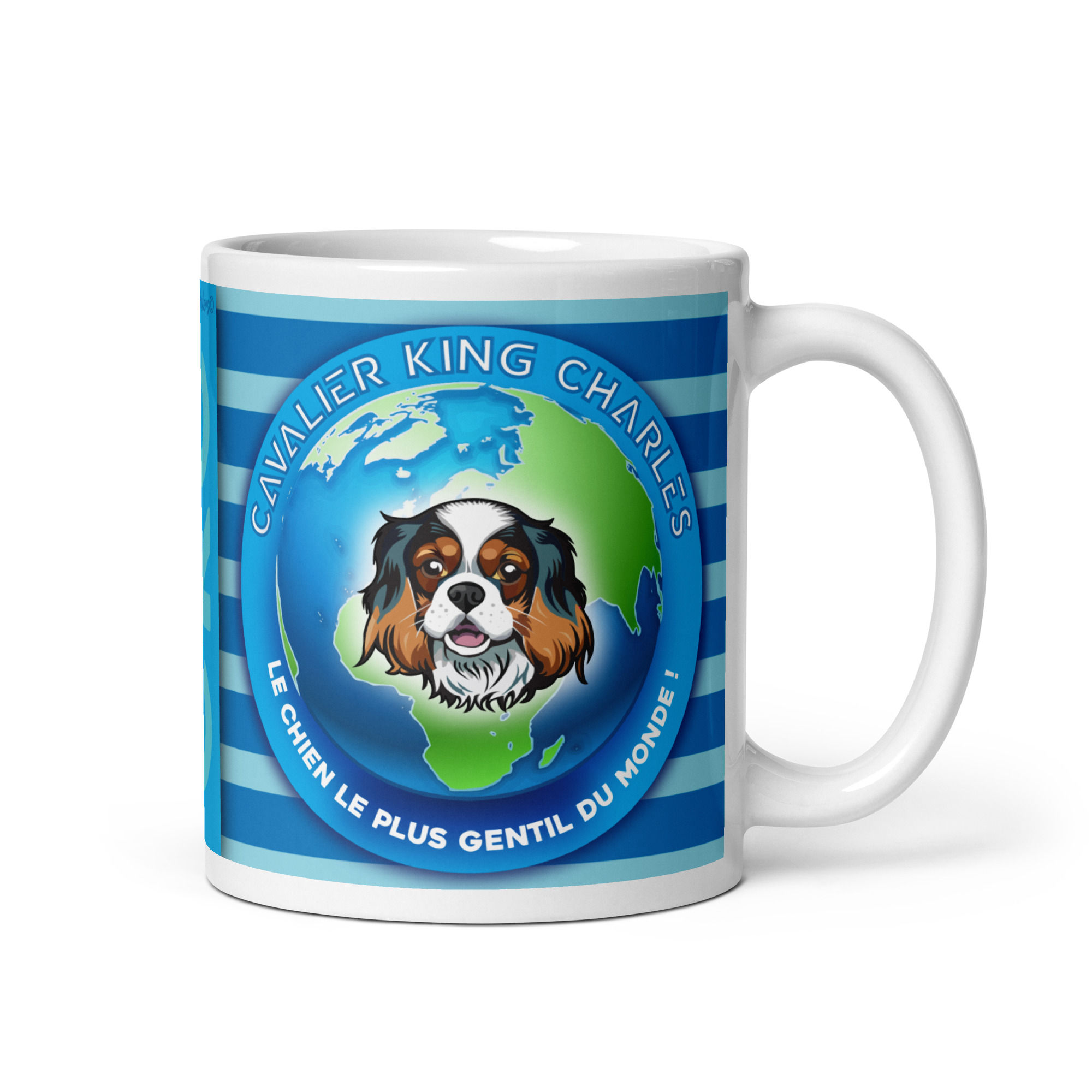 MUG - CKC - GLOBE - Le chien le plus gentil du Monde ! 